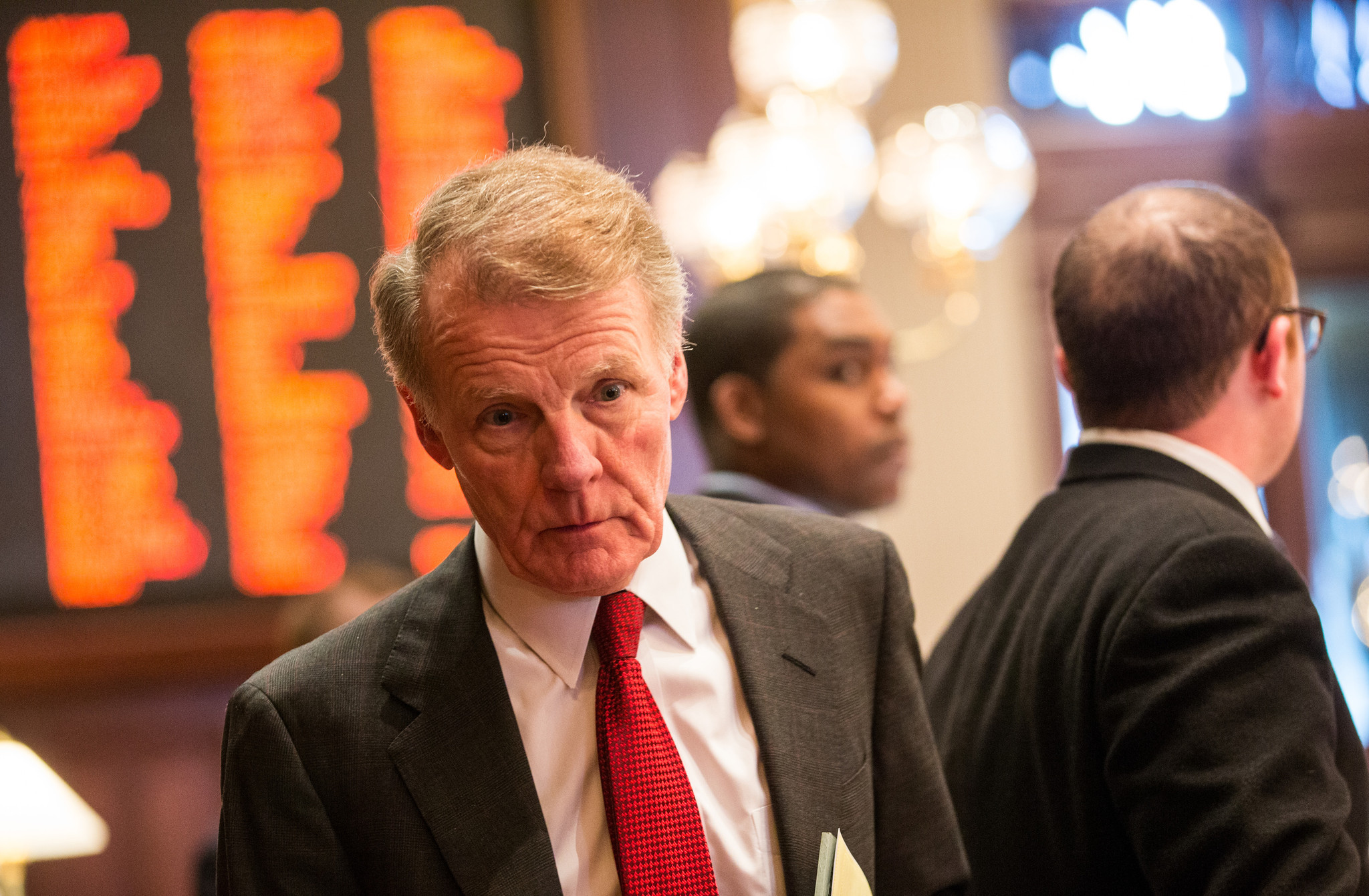 House Speaker Michael Madigan during the General Assembly fall session on...