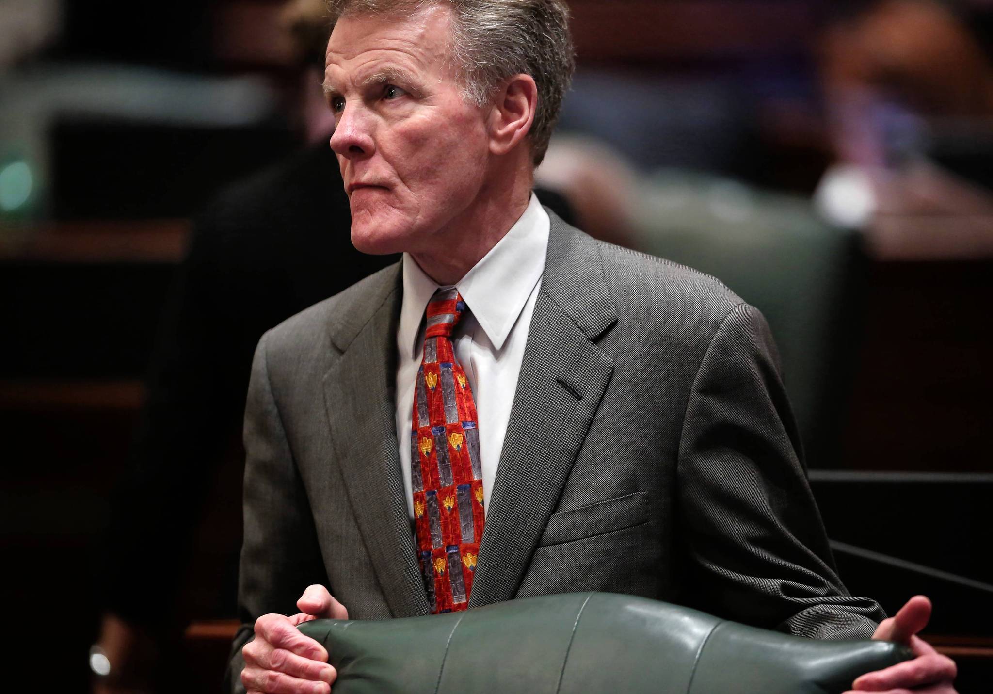 Speaker Michael Madigan on the House floor May 31, 2013.